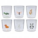 SET 6 BICCH. ML.300 LITTLE PETS
