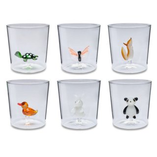 SET 6 BICCH. ML.300 LITTLE PETS