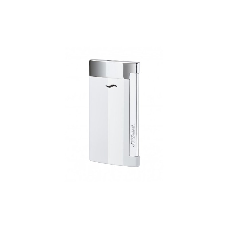St Dupont - Slim 7 Bianco - Design Moderno - Antivento