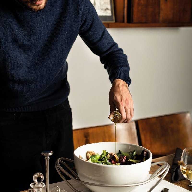 Sambonet - Spaghettiera Con Supporto - Acciaio Inox - New Living