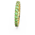 Swarovski - Anello Matrix - Verde - Placcato Color Oro