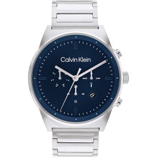 Calvin Klein - Orologio Cronografo Uomo - Sculptural - Blu