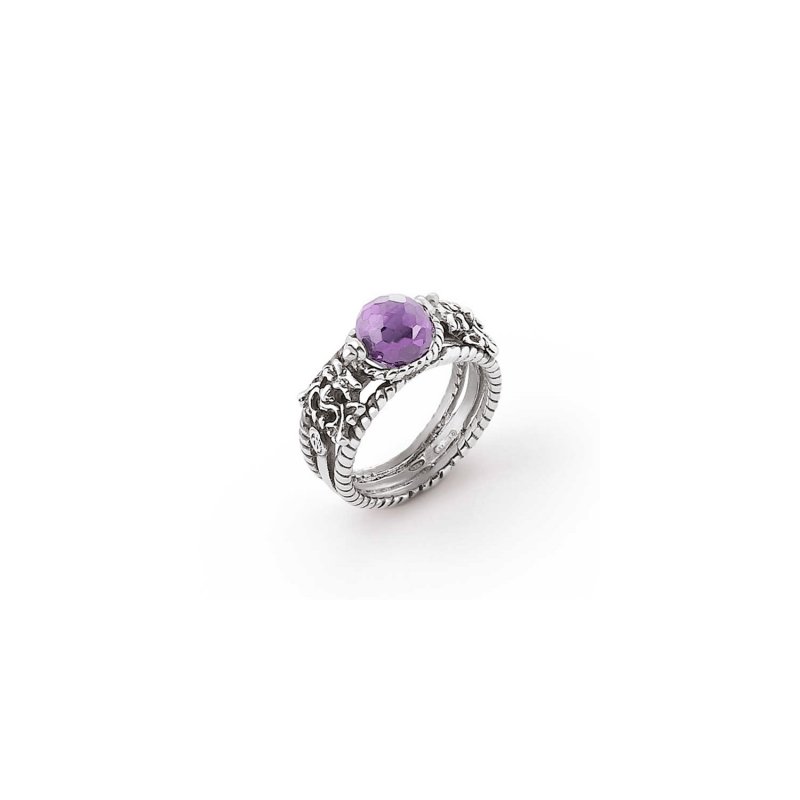 Gerardo Sacco - Anello Zirconia - Argento - Donna