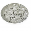 Henriette - Centrotavola Grigio Ø43 - Ceramica