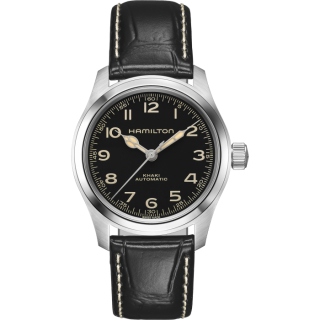 Hamilton - Khaki Field Murph - Acciaio - Nero