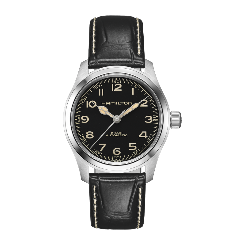 Hamilton - Khaki Field Murph - Acciaio - Nero