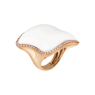 Chantecler - Anello Enchanté Oro Rosa - Diamanti E Kogolong