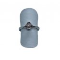 Chimento - Anello Solitario - Oro Bianco - Donna
