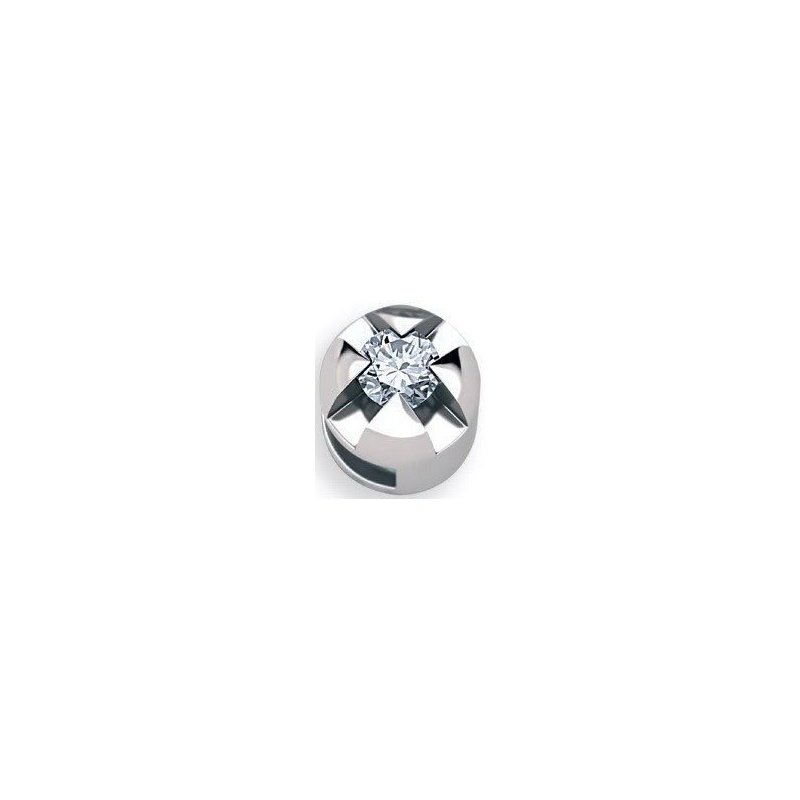 Elements Donnaoro - Charm Unisex - Oro Bianco