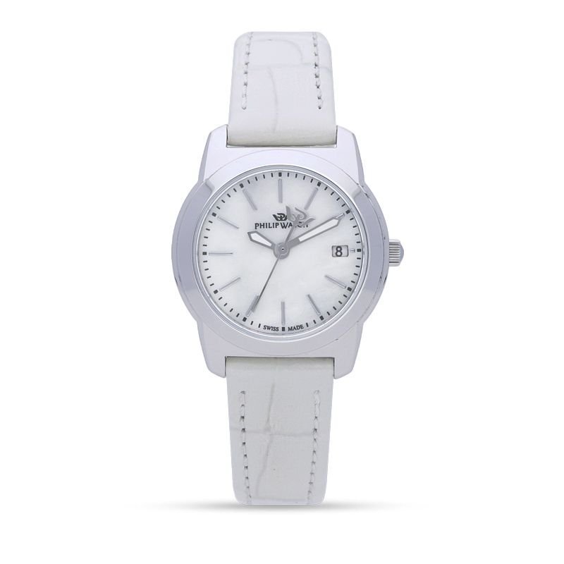 Philip Watch - Orologio Donna - Acciaio - Pelle