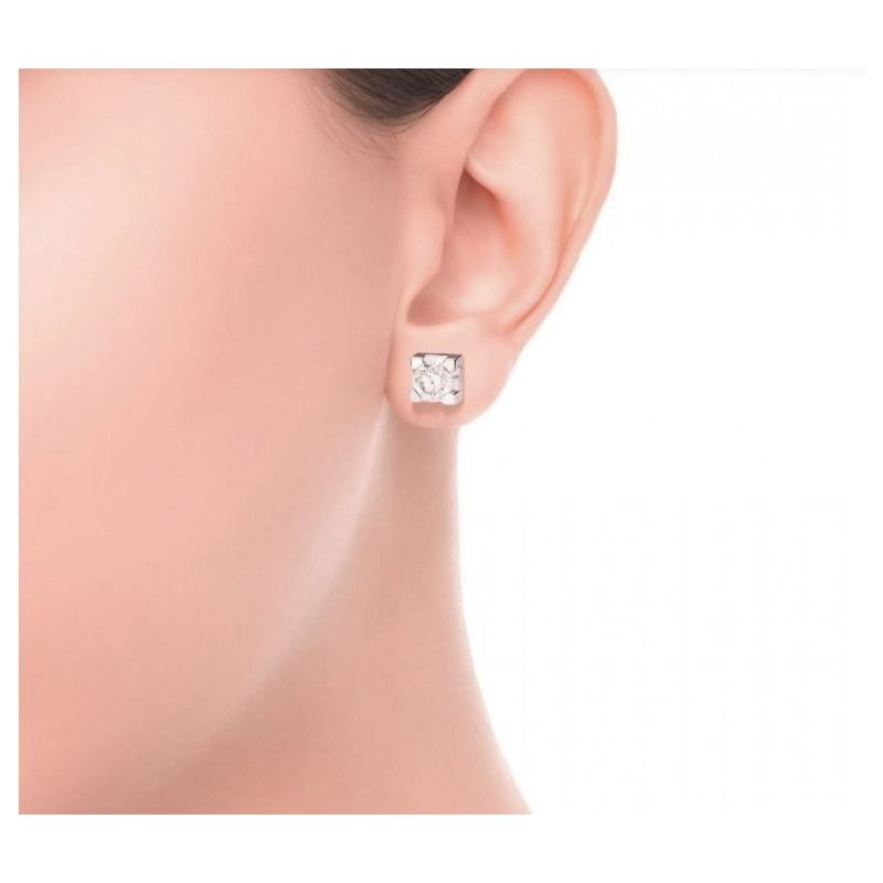 Orecchini - Unisex - Recarlo - Maria Teresa - Oro bianco