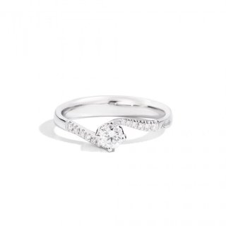 Anello - Donna - Recarlo - R01SP195/035-14 - Oro bianco