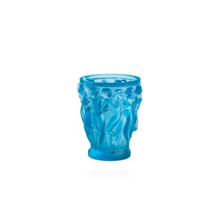 Vaso Bacchantes cristallo / blu