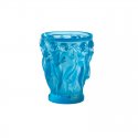 Vaso Bacchantes cristallo / blu