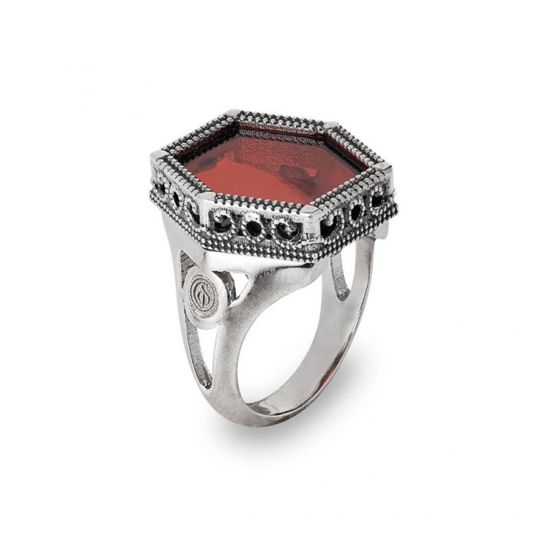Gerardo Sacco - Anello Gs 28023Ro - Argento - Ottone