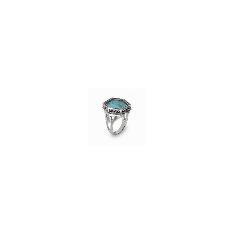 Gerardo Sacco - Anello Gs 28023Ve - Argento - Zirconia