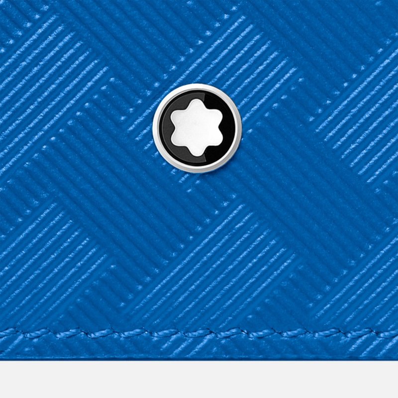 Montblanc - Porta Carte Extreme 3.0 - Atlantic Blue