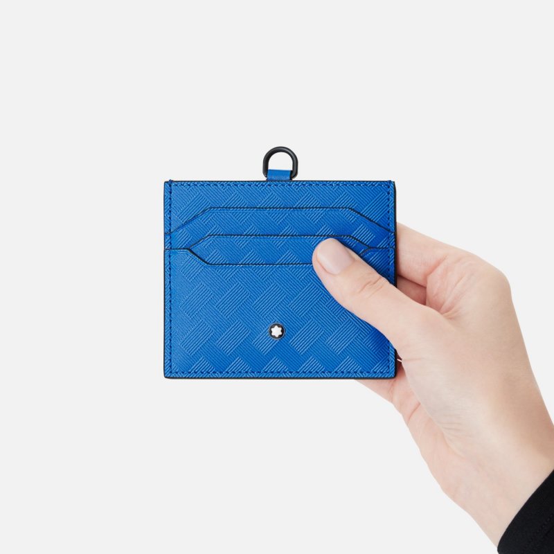 Montblanc - Porta Carte Extreme 3.0 - Atlantic Blue