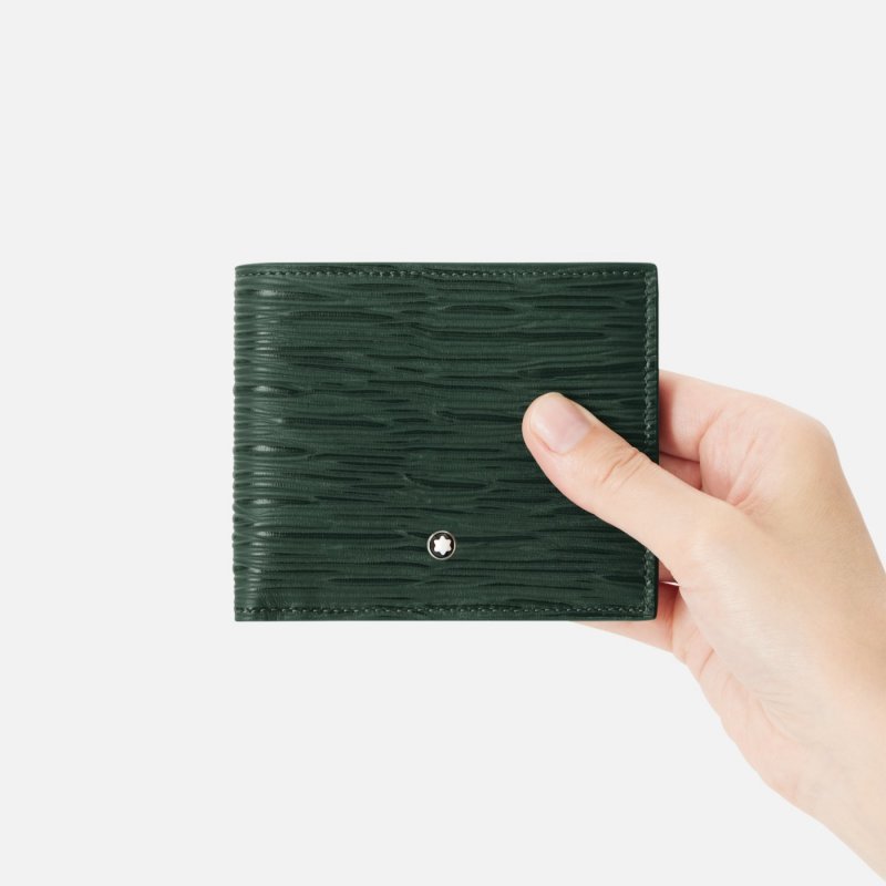 Montblanc - Portafoglio Meisterstück 4810 - Verde Britannico - Cowhide