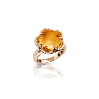 Pasquale Bruni - Anello Bon Ton - Oro Rosa - Citrino