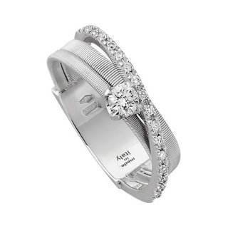 Marco Bicego - Anello Goa - Oro Bianco - Diamanti