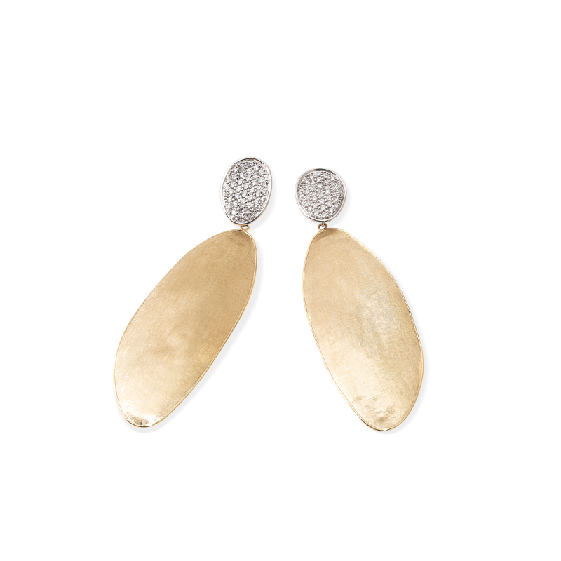 Marco Bicego - Orecchini Lunaria - Oro Giallo - Diamanti