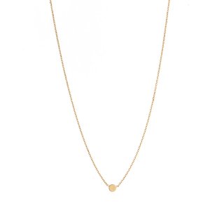 Alisia - Collana In Argento 925 - Piccolo Tondino Satinato