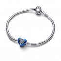 Cuore Blu Girevole
