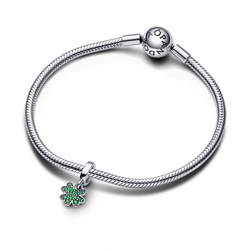 Pendente Quadrifoglio Verde Piccolo