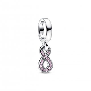 Pendente Infinito Rosa