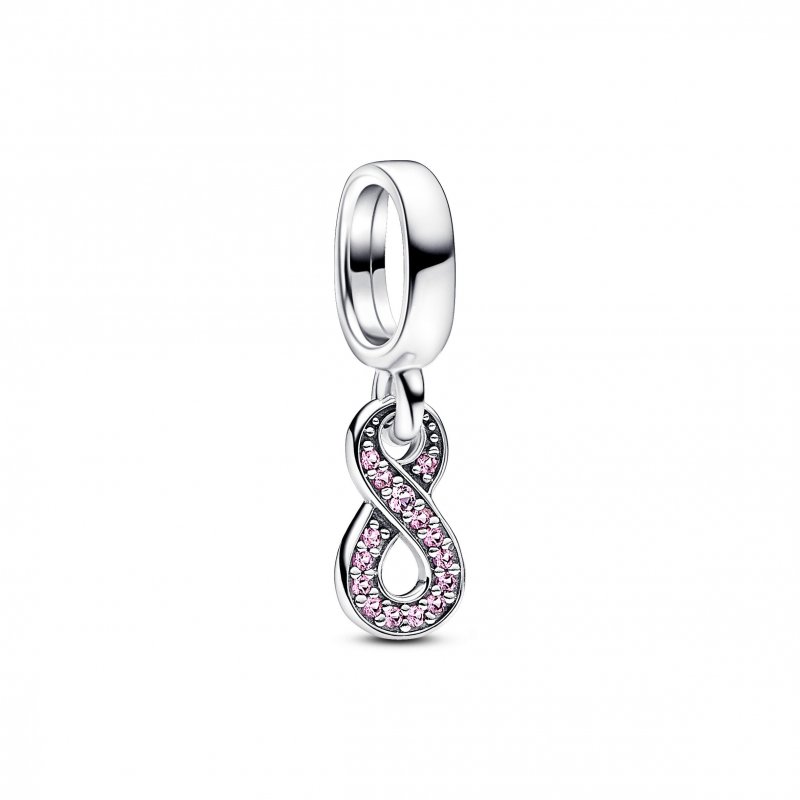 Pendente Infinito Rosa
