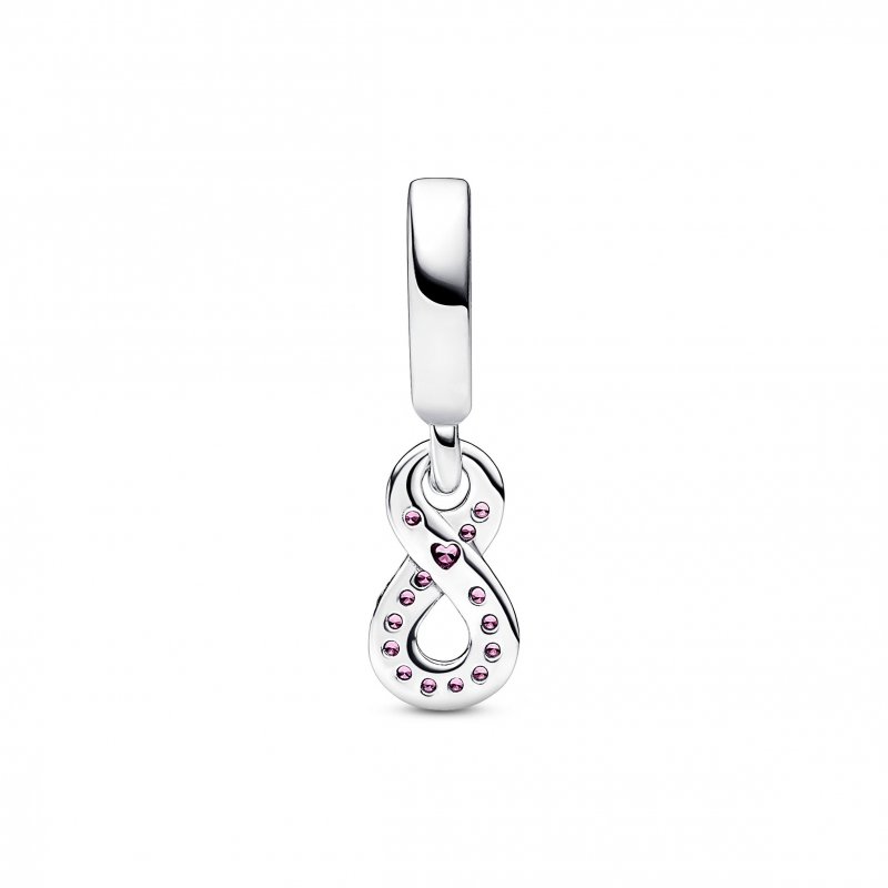 Pendente Infinito Rosa