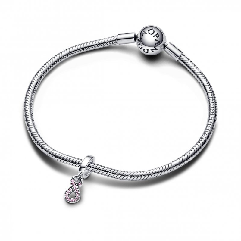 Pendente Infinito Rosa