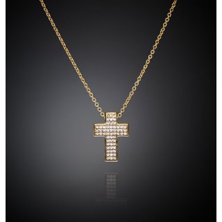 Collana Pendente Squared Cross