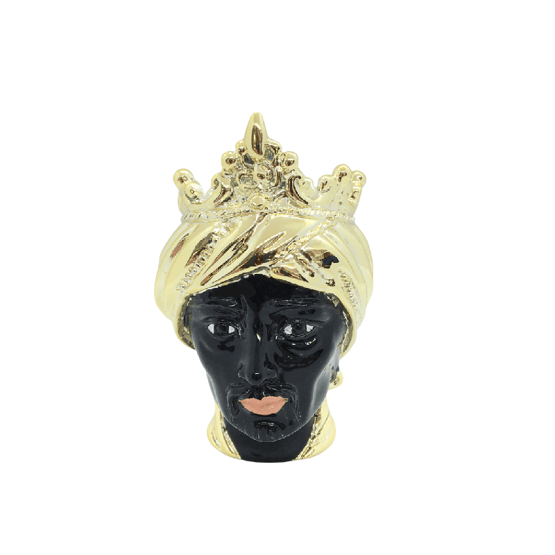 MMoro nero corona oro H. 9,5