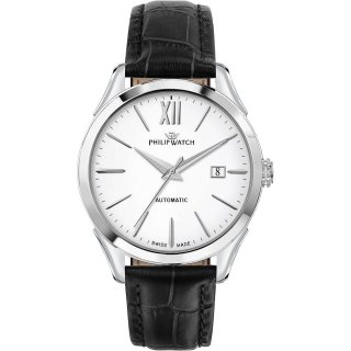 Philip Watch - Orologio Roma - Acciaio - Pelle