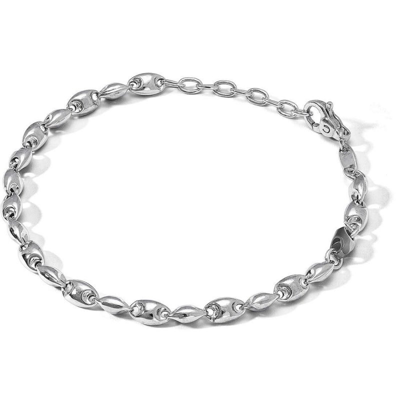 Bracciale Catena Uomo Argento 925 Gioiello Comete Royal