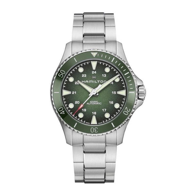 Hamilton - Khaki Navy Scuba Auto - Acciaio - Verde