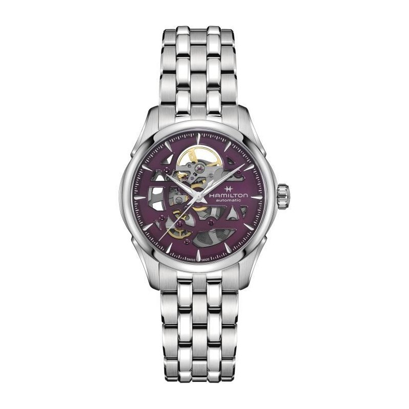 Hamilton - Jazzmaster Skeleton - Viola - Automatico