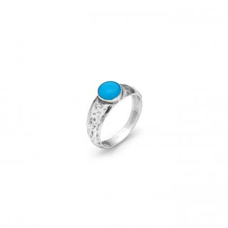 Giovanni Raspini - Anello Agata Azzurra - Argento