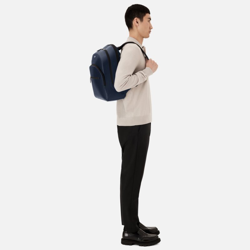 Montblanc - Zaino Sartorial - Ink Blue - Pelle