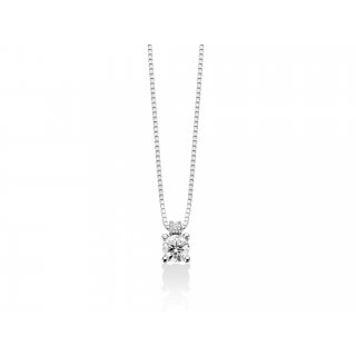 Miluna - Collier Au+Diam - Oro - Diamanti