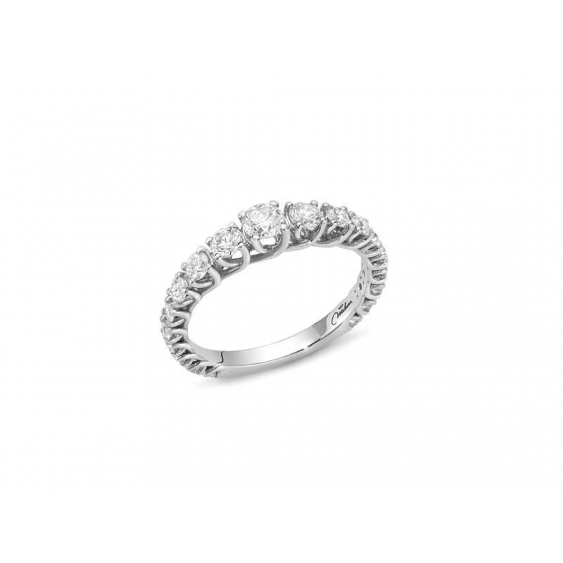 Miluna - Anello Au+Diam - Oro - Diamante