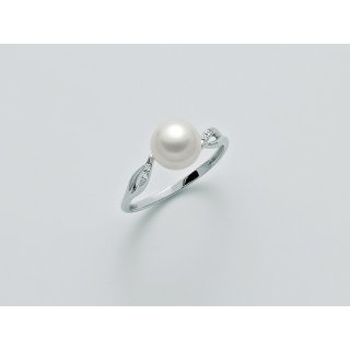 Miluna - Anello Diamanti E Perle - Oro
