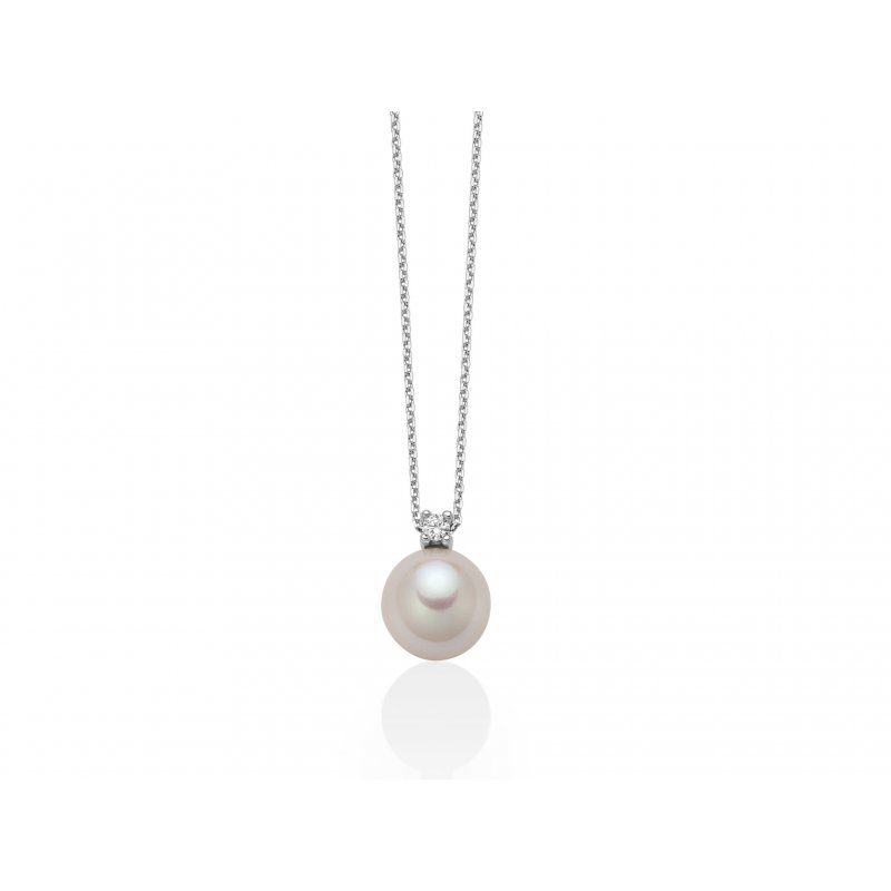 Collana Donna Miluna Collier Di Perle