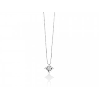 Miluna - Collier Au+Diam - Oro - Diamante