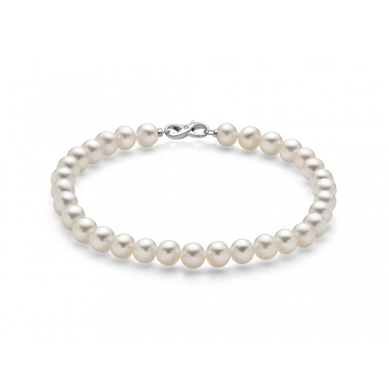 Miluna - Bracciale Au+Pc+Diam - Oro - Diamante