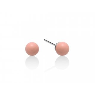 Miluna - Orecchini Argento - Corallo Rosa