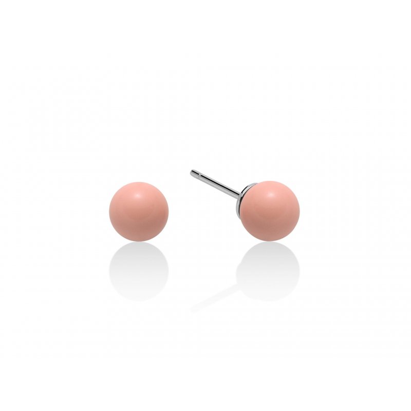 Miluna - Orecchini Argento - Corallo Rosa