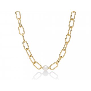 Miluna - Collana Argento - Perle Vere